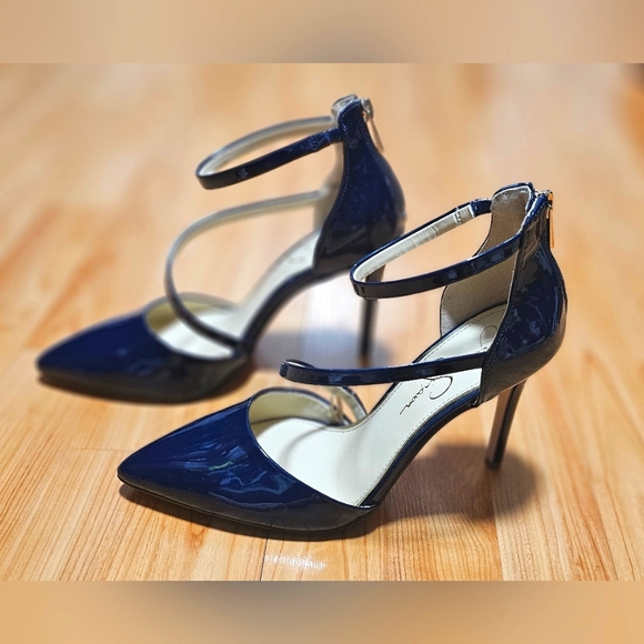 Jessica Simpson Shoes - Navy Blue High Heels